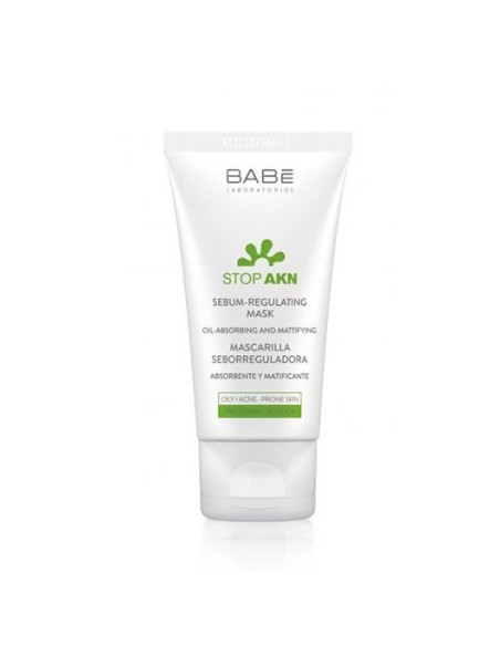 Outlet - Babe Stop AKN Sebum Regulating Mask 50 ml Yağ Dengeleyici Maske (S.K.T 01-2023)