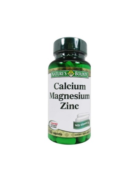 Nature's Bounty Calcium Magnesium Zinc 100 Kaplet