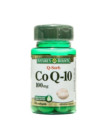 Nature's Bounty Q-Sorb CoQ-10 100mg 30 Kapsül (S.K.T 11-2022)