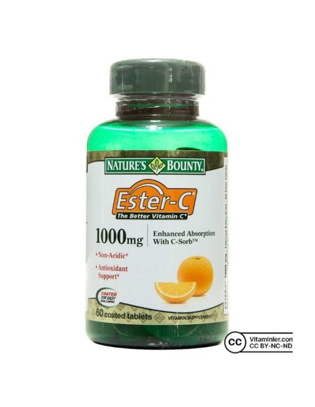 Nature's Bounty Ester-c 1000 Mg 60 Tabet