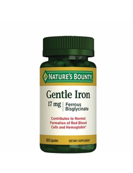 Nature's Bounty Gentle Iron 17mg 60 Kapsül