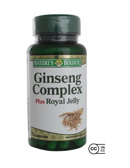 Nature's Bounty Ginseng Complex Plus Royal Jelly 75 Kapsül