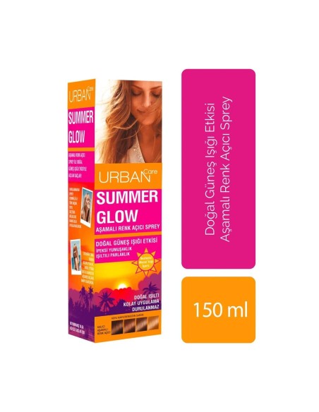 Urban Care Summer Glow Aşamalı Renk Açıcı Sprey 150 ml