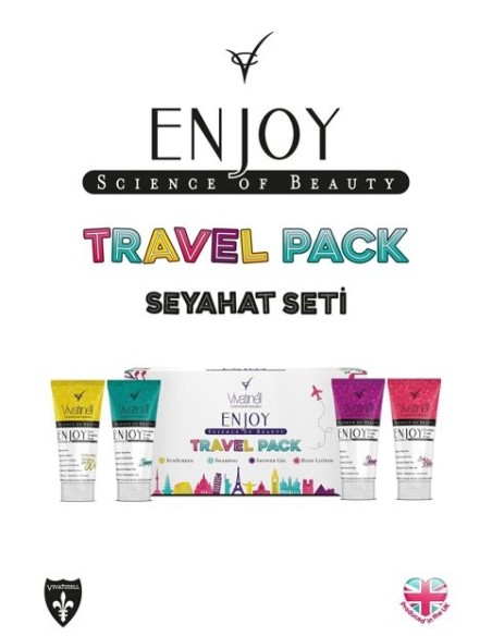 Vivatinell Enjoy Travel Pack Güneş Kremi Seyahat Seti (S.K.T 01-2024)