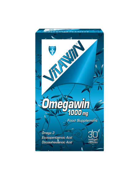 Vitawin Omegawin 1000 mg  Omega 3 30 Kapsül (S.K.T 12-2022)