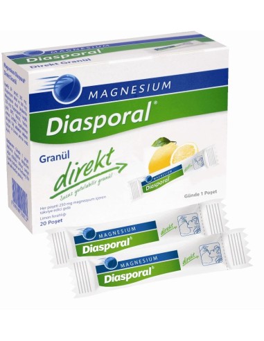 Magnesium Diasporal Direkt 20 Poşet Granül