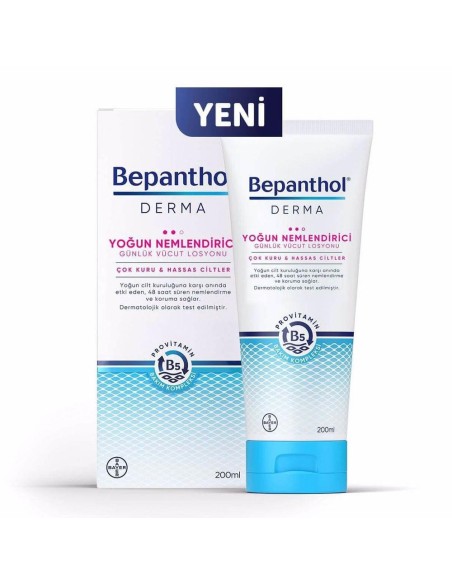 Bepanthol Derma Yoğun Nemlendirici Losyon 200 ml (S.K.T 06-2023)