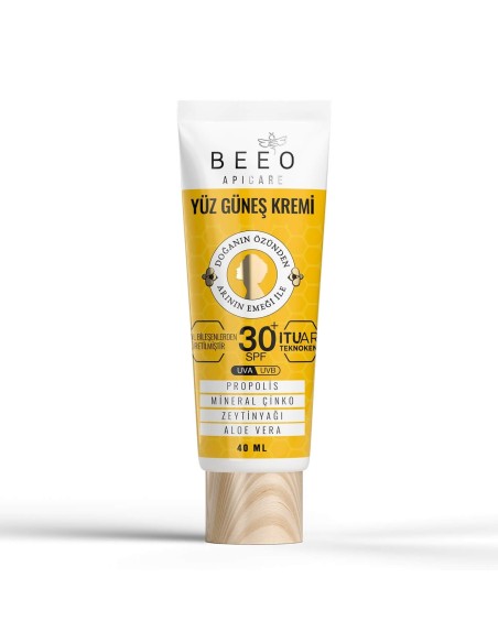 Beeo Up Apicare Yüz Güneş Kremi Spf 30+ 40 ml