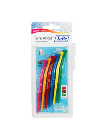 TEPE İnterdental Brush Angle Karışık Renk Mix Set