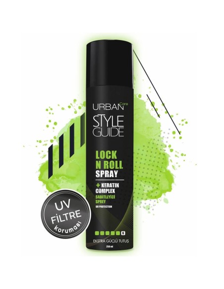 Urban Care Style Guide Lock N Roll Ekstra Hacim Güçlü Tutuş Saç Spreyi 250 ml