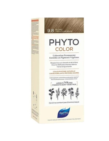 Phyto Color Bitkisel Saç Boyası 9.8 - Açık Sarı Bej Yeni Formül