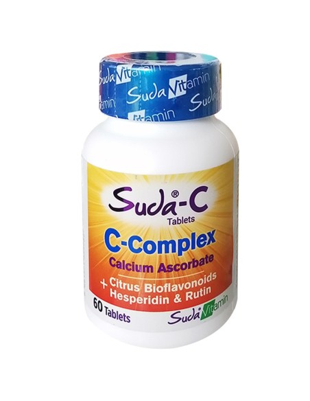 Suda Vitamin Suda-C C-Complex Takviye Edici Gıda 60 Tablet (S.K.T 03-2024)