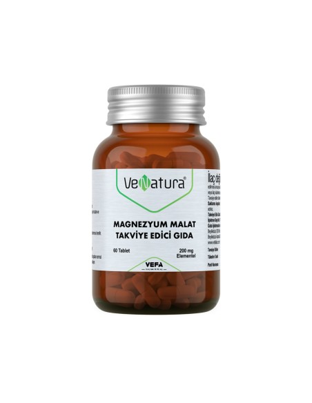 VeNatura Magnezyum Malat Takviye Edici Gıda 60 Tablet