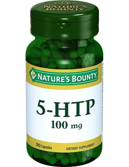 Nature's Bounty 5-HTP 100mg 30 Kapsül