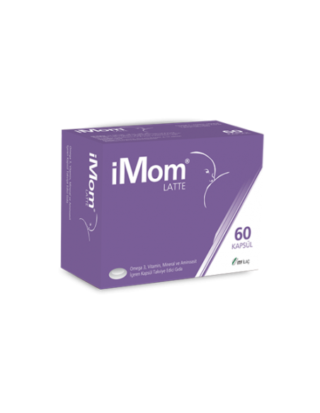 iMom Latte Omega 3 Takviye Edici Gıda 60 Kapsül