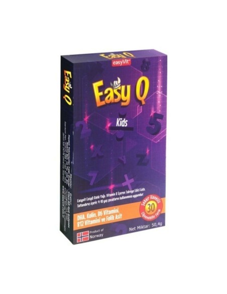 Easyvit Easy Q Kids Çiğnenebilir 30 Tablet