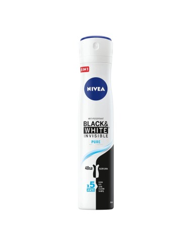 Nivea Black & White Invisible Pure 48H Kadın Deodorant 200ml