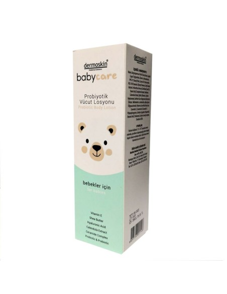 Dermoskin BabyCare Probiyotik Vücut Losyonu 230 ml (S.K.T 02-2024)