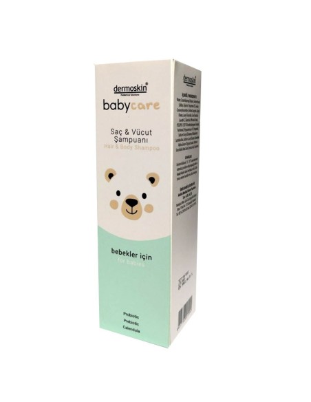 Dermoskin BabyCare Saç ve Vücut Şampuanı 230 ml (S.K.T 12-2023)