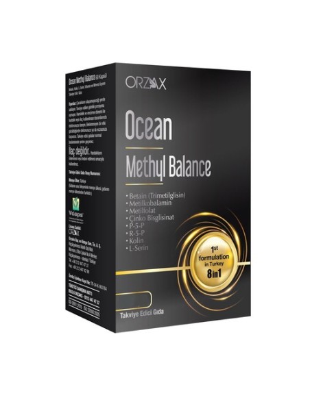 Ocean Methyl Balance Takviye Edici Gıda 30 Kapsül (S.K.T 03-2024)