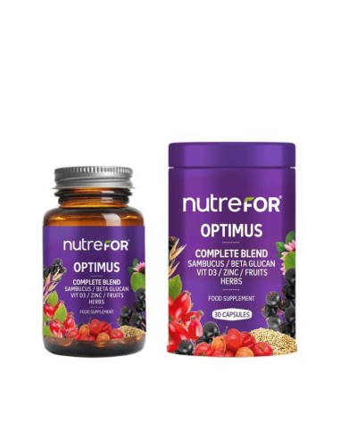 Nutrefor Optimus Complete Blend 30 Kapsül (S.K.T 06-2023)