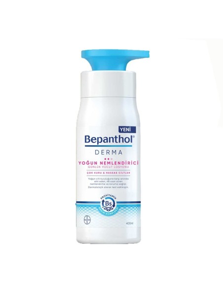 Bepanthol Derma Nem Yoğun Nemlendirici Günlük Vücut Losyonu 400ml (S.K.T 03-2023)