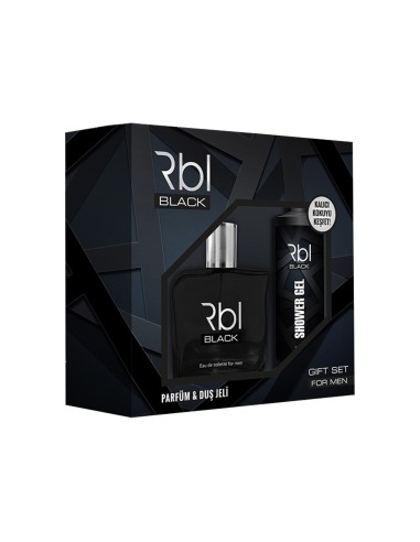 Rebul Black Erkek Parfüm 90 ml & Duş Jeli 200 ml