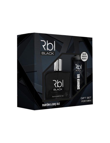 Rebul Black Erkek Parfüm 90 ml & Duş Jeli 200 ml