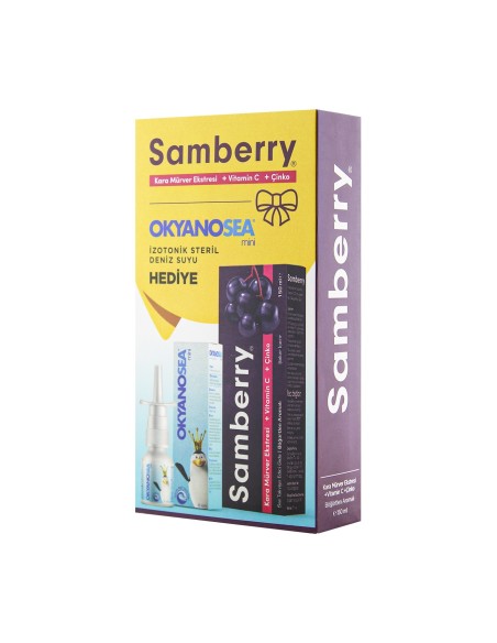 Sunlife Samberry Şurup 150 ml Deniz Suyu Hediyeli Set (S.K.T 04-2023)