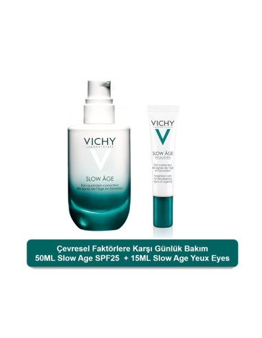 Vichy Slow Age Spf 25 50 ml + Vichy Slow Age Yeux Eyes 15 ml Set