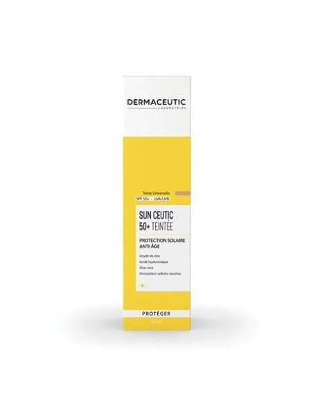 Dermaceutic Sun Ceutic Tinted Anti-Agig Spf50 50ml - Nemlendiricili Renkli Güneş Koruyucu Krem (S.K.T 06-2023)