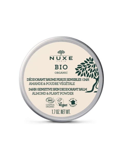 Nuxe Bio Organic 24 Saat Etkili Hassas Ciltler İçin Balm Deodorant 50 gr