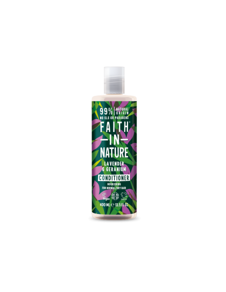 Faith In Nature Lavender & Geranium Conditioner Rahatlatıcı Saç Bakım Kremi  400 ml