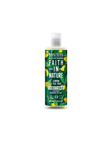 Faith In Nature Lemon & Tea Tree Conditioner Ferahlatıcı Saç Bakım Kremi 400 ml