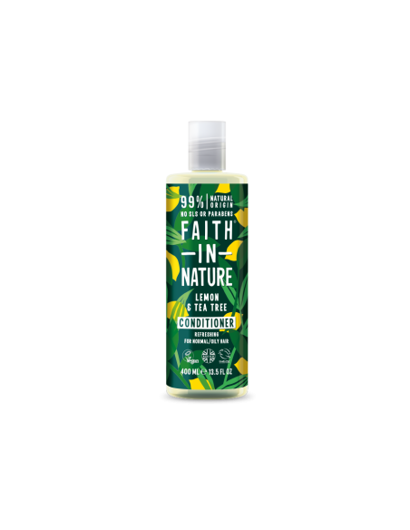 Faith In Nature Lemon & Tea Tree Conditioner Ferahlatıcı Saç Bakım Kremi 400 ml