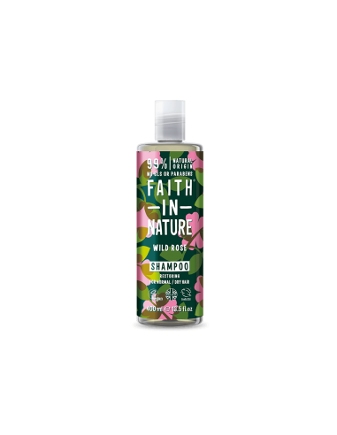 Faith In Nature Wild Rose Shampoo Onarıcı Saç Bakım Şampuanı 400 ml