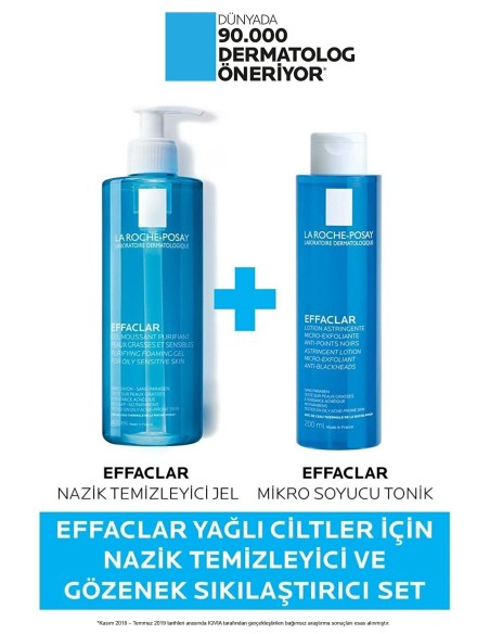 La Roche Posay Effaclar Temizleme Jel ve Tonik Seti