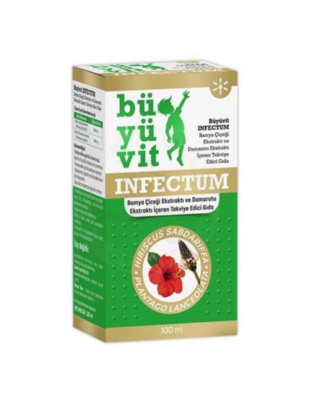 Büyüvit Infectum 100 ml Takviye Edici Gıda (S.K.T 08-2023)