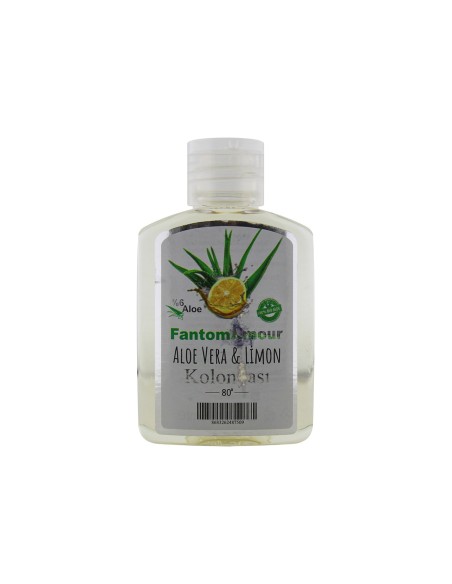 Aloe Veralı Limon Kolonyası 100 Ml. %6 Saf Aloe Vera Içerikli