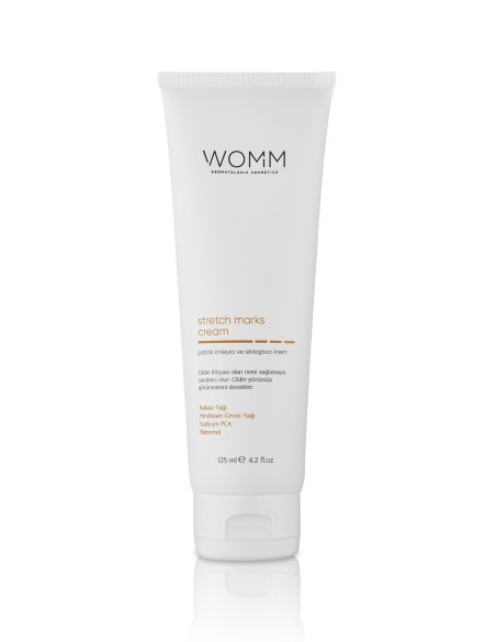 Womm Stretch Marks Cream ( Çatlak Önleyici ve Sıkılaştırıcı Krem ) 125 ml
