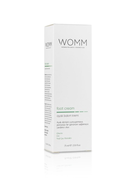 Womm Foot Cream ( Ayak Bakım Kremi ) 75 ml