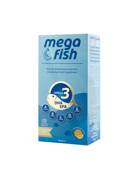 Mega Fish Balık Yağı Şurup 150 ml