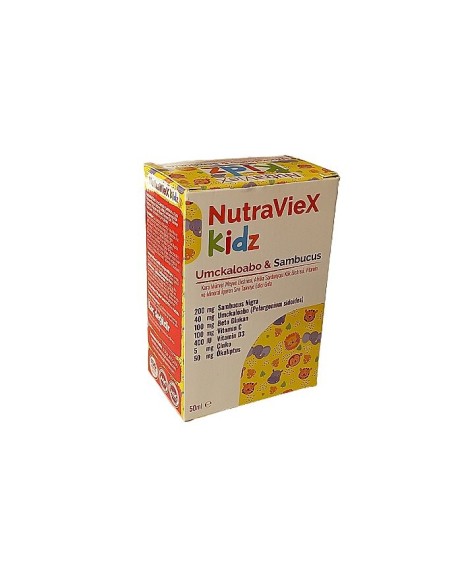 NutraVieX Kidz Şurup 50 ml (S.K.T 12-2023)