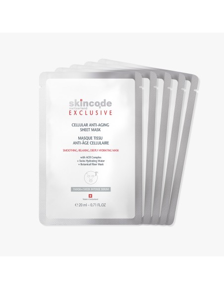 Skincode Cellular Anti Aging Sheet Mask 5 x 20 ml (S.K.T 07-2024)