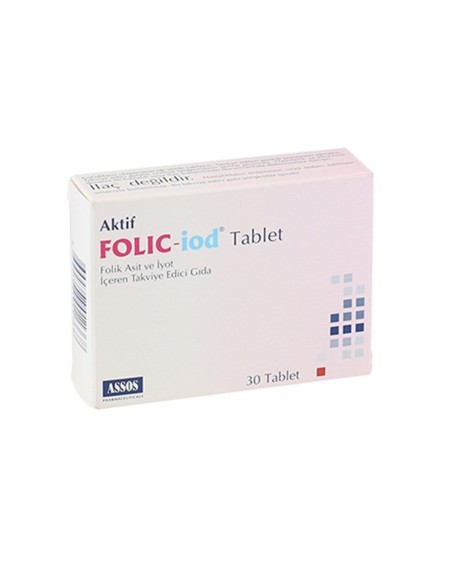 Aktif Folic - İod 30 Tablet