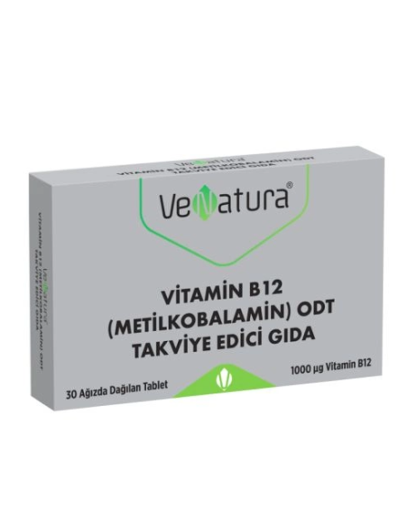 VeNatura Metilkobalamin ODT Takviye Edici Gıda 30 Tablet