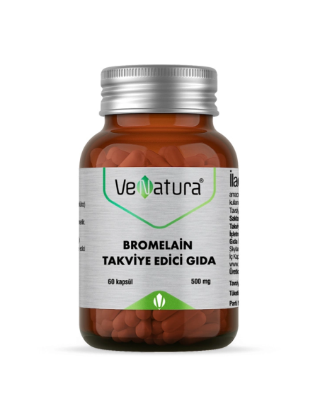 VeNatura Bromelain Takviye Edici Gıda 60 Kapsül