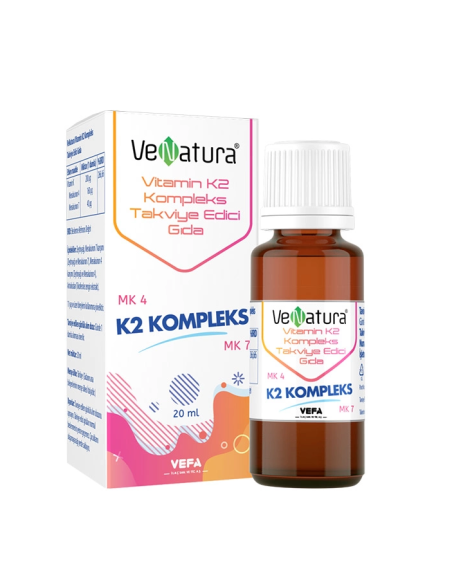 Venatura K2 Kompleks Takviye Edici Gıda 20 ml