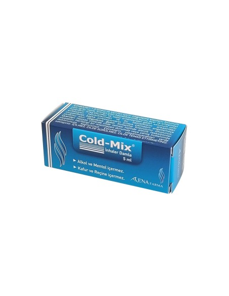 Cold Mix İnhaler Damla Mavi 5 ml (S.K.T 12-2024)