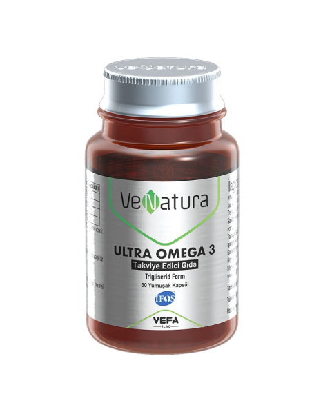 VeNatura Ultra Omega 3 Takviye Edici Gıda 30 Kapsül